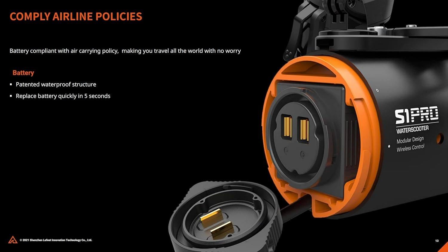 Scooter subacqueo, Booster per Nuoto subacqueo, Fotocamera Sportiva Compatibile con Booster per Scooter subacqueo per Piscina per Sport Acquatici,Single