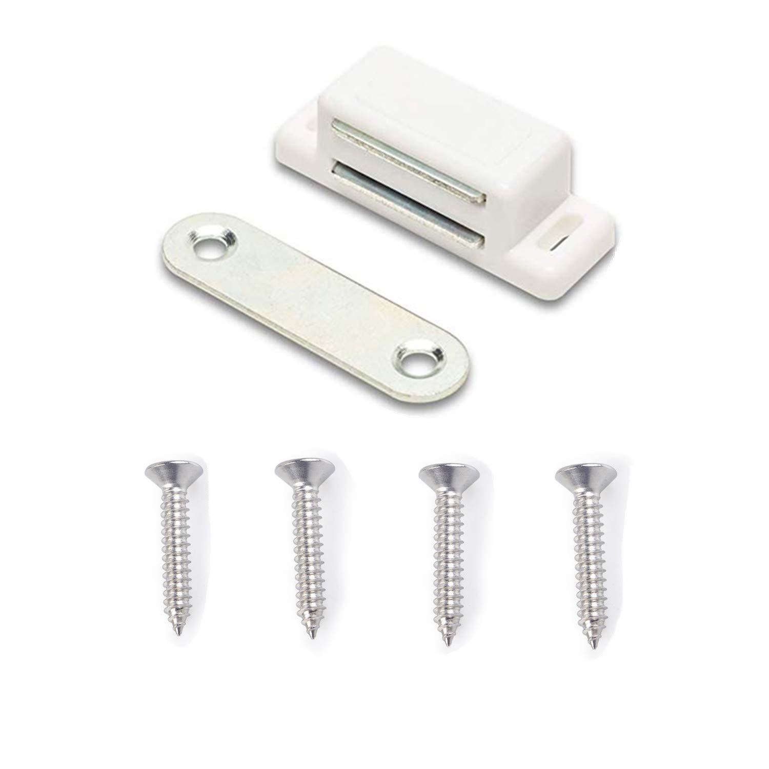 Chiusura Magnetica Chiusure Magnetiche Forti E Sottili Per Porte Armadio, Ante, Cassetti - Set Da 2 A 20 Pezzi Chiusura Magnetica Armadio - Foto 4