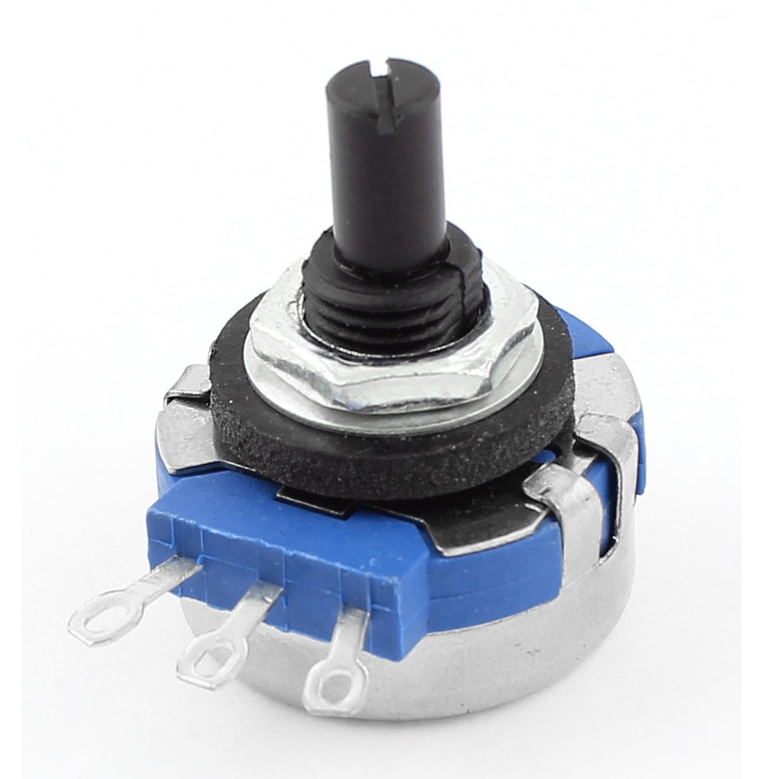 Sourcingmap B2.2K 2.2K Ohm 6mm Shaft Single Linear Rotary Taper Potentiometer