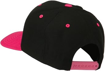 e4Hats.com LA غطاء Snapback مطرز - أسود طبيعي OSFM