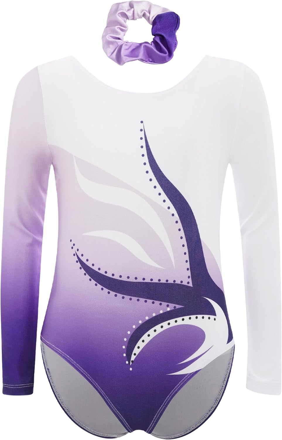 Kids Girls Shiny Metallic Ballet Dance Leotard Gymnastics Clothing Figure Ice Skating Sports Outfit