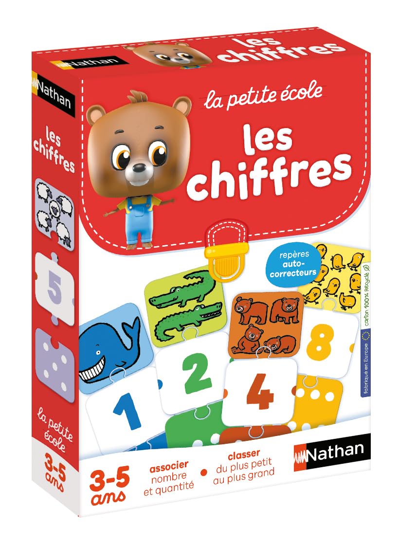 Nathan ref: 31403 - the little school: the numbers - 3/5 years