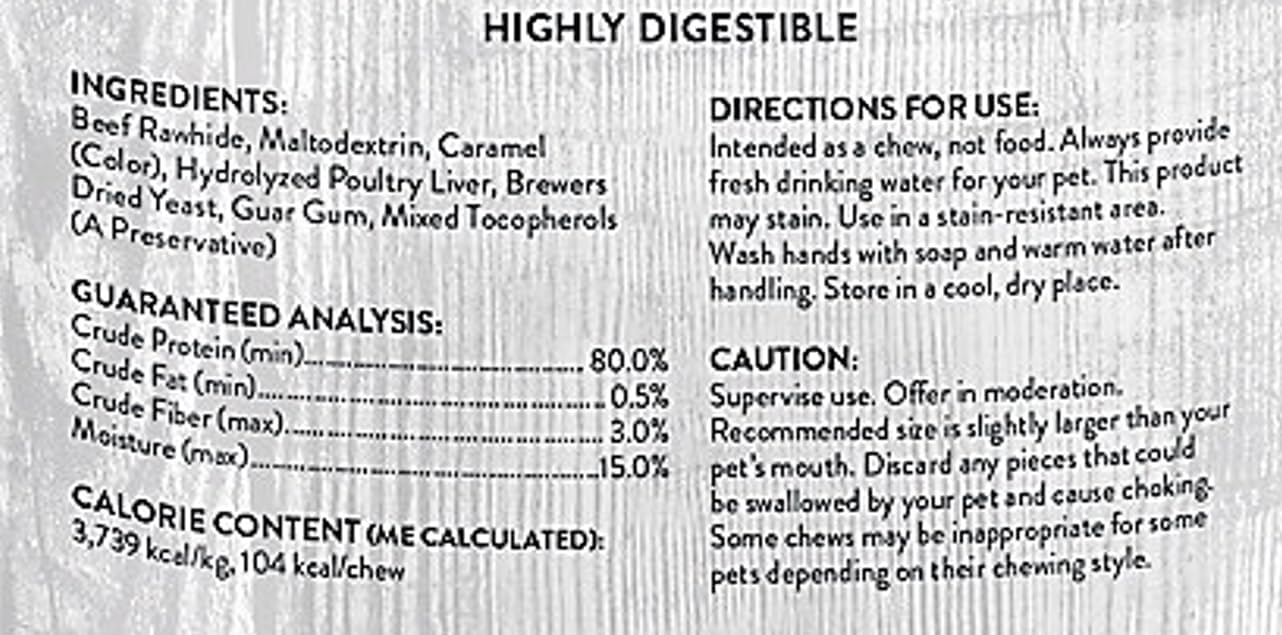 Dog Chews Bundles for All Sized Dogs, Highly Digestable 7 inch Rawhide 80% Protein Rich Braids Bundle with 1 Waste Bag Roll (Chicken, 7.9 oz)
