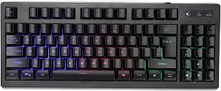 Mechanical Gaming Keyboard,89 Keys RGB Backlit USB Wired Keyboard,Colorful Backlight Floating Keycap,for PC Laptop Desktop Computer Gaming PC