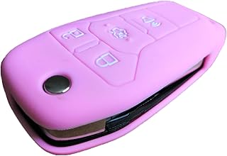 KAWIHEN Silicone Key Fob Cover Compatible with 2013 2014 2015 2016 Ford Fusion N5F-A08TAA 164-R7986 3248-A08TAA