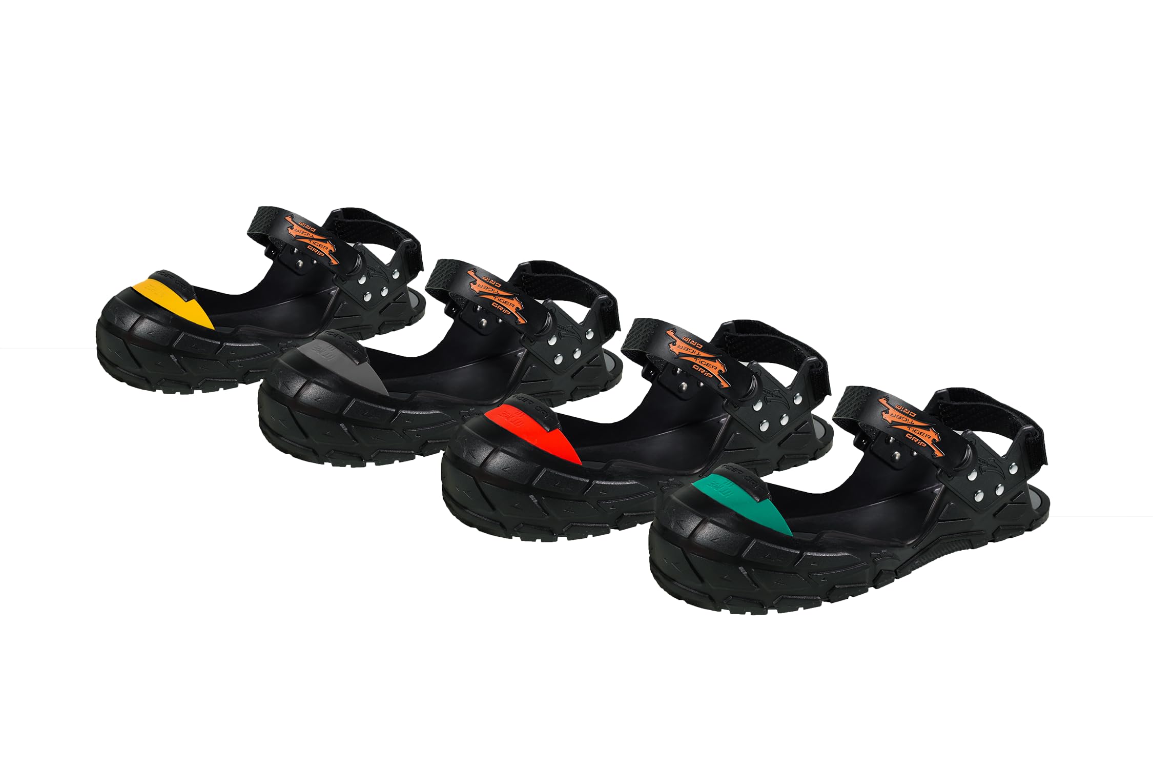 Tiger-Grip EASY MAX overschoen, grijs Medium (37-42), antislip