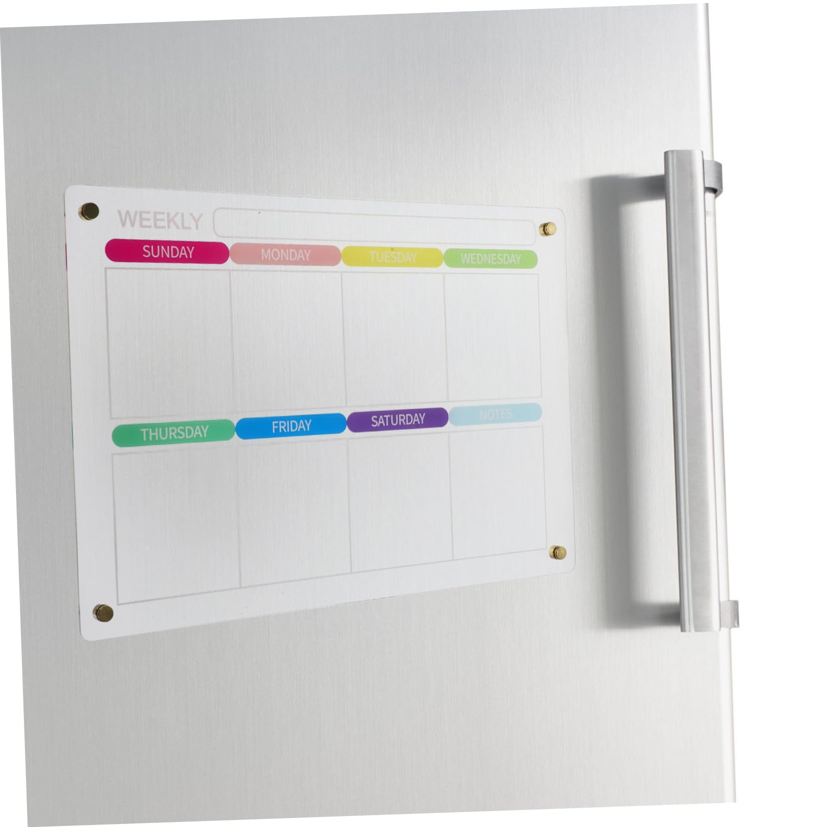 VILLCASE Planner Mensile Lavagna Per Frigorifero Calendario Da Scrivania Planner Lavagna Bianca