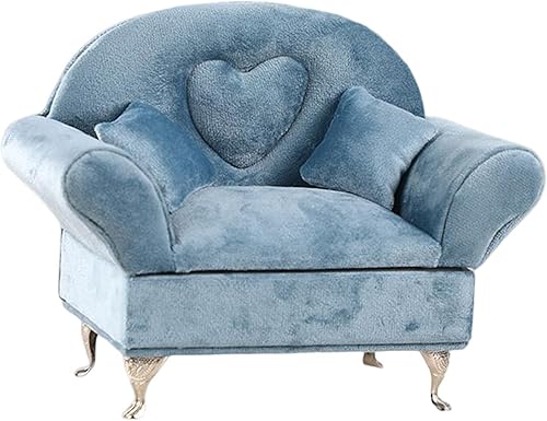 Miniatura 6 de rockible Caja de joyería de moda para sofá cama, muebles de casa de muñecas, caja de joyería para mesita de noche, sala de estar, armario,