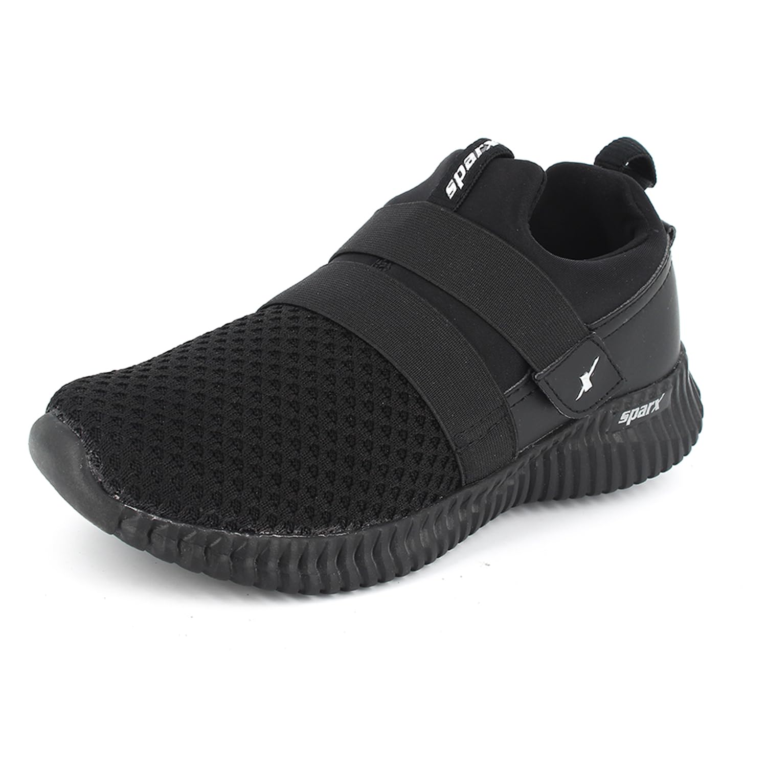 Men's SX0406G Black Walking Shoes 8 (SX0406GBKBK0008)