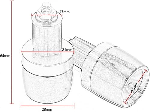 Miniatura 2 de Para Yamaha XMAX300 Xmax 300 2017-2022 2021 2020 2019 2018 Accesorios de motocicleta Manillar Tapa Tapa deslizante Color Negro
