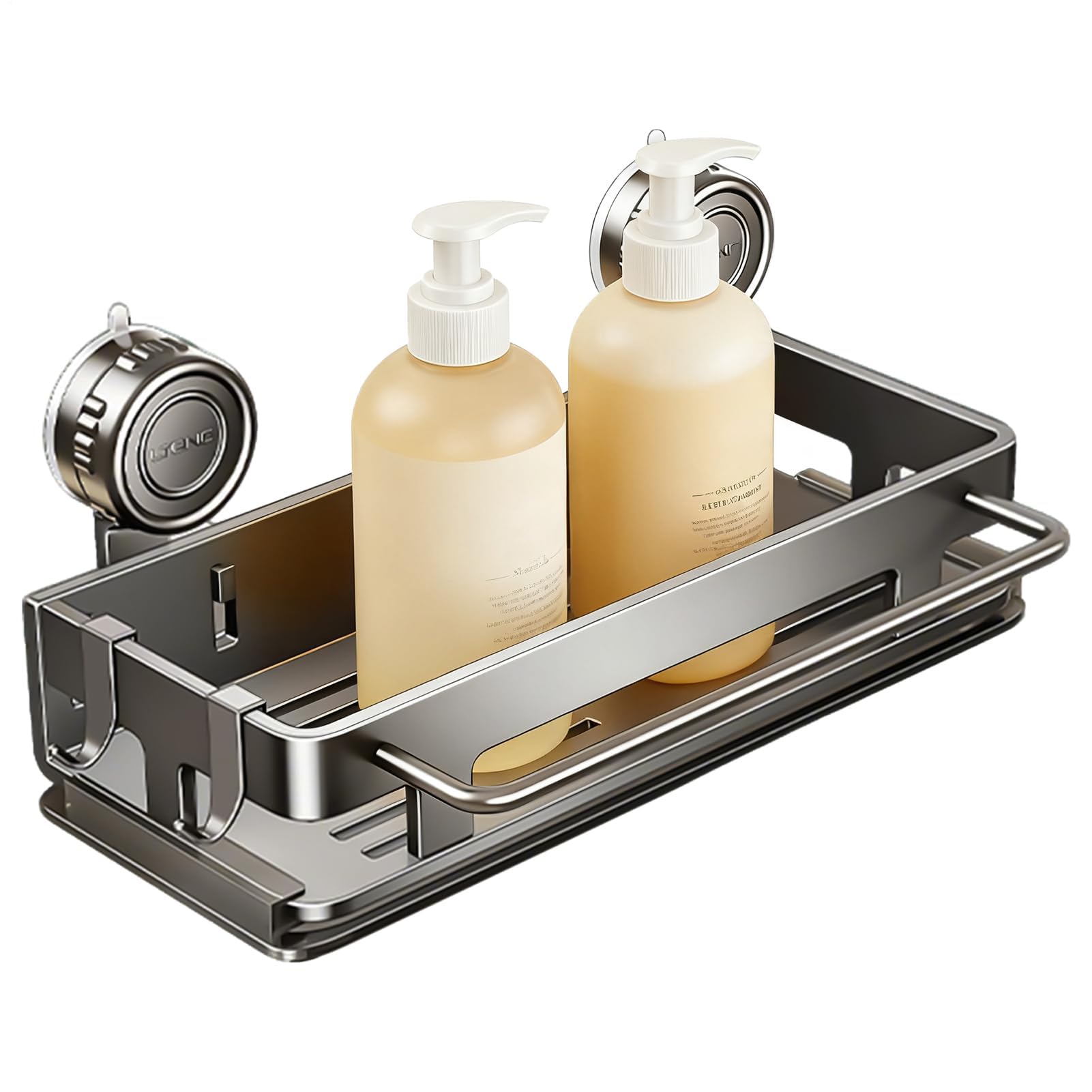 Mensola regolabile per cucina, bagno, soggiorno, non richiede foratura, salvaspazio, per casa, appartamento, dormitorio, versatile per qualsiasi stanza