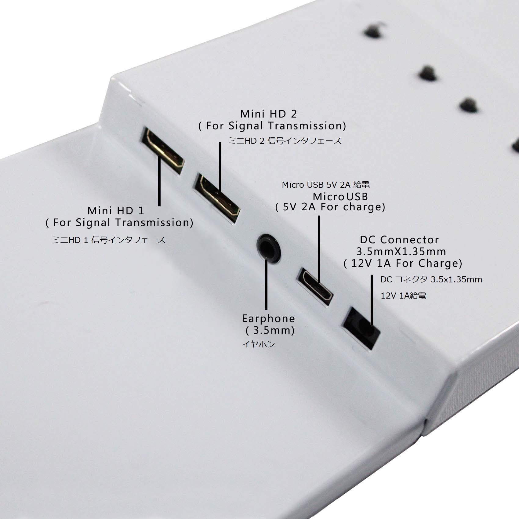 Amazon.co.jp: VSDISPLAY D41対応 PCケースモニター 12.6インチ 縦長
