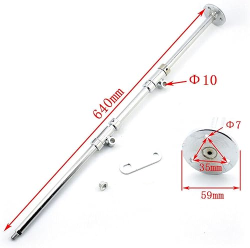 Miniatura 2 de Para 168CC ATV Go Kart Quad Carro Volante Asamblea de Volante, Rack de engranajes de volante delantero Eje Barra de acoplamiento Kit de rótula Kit