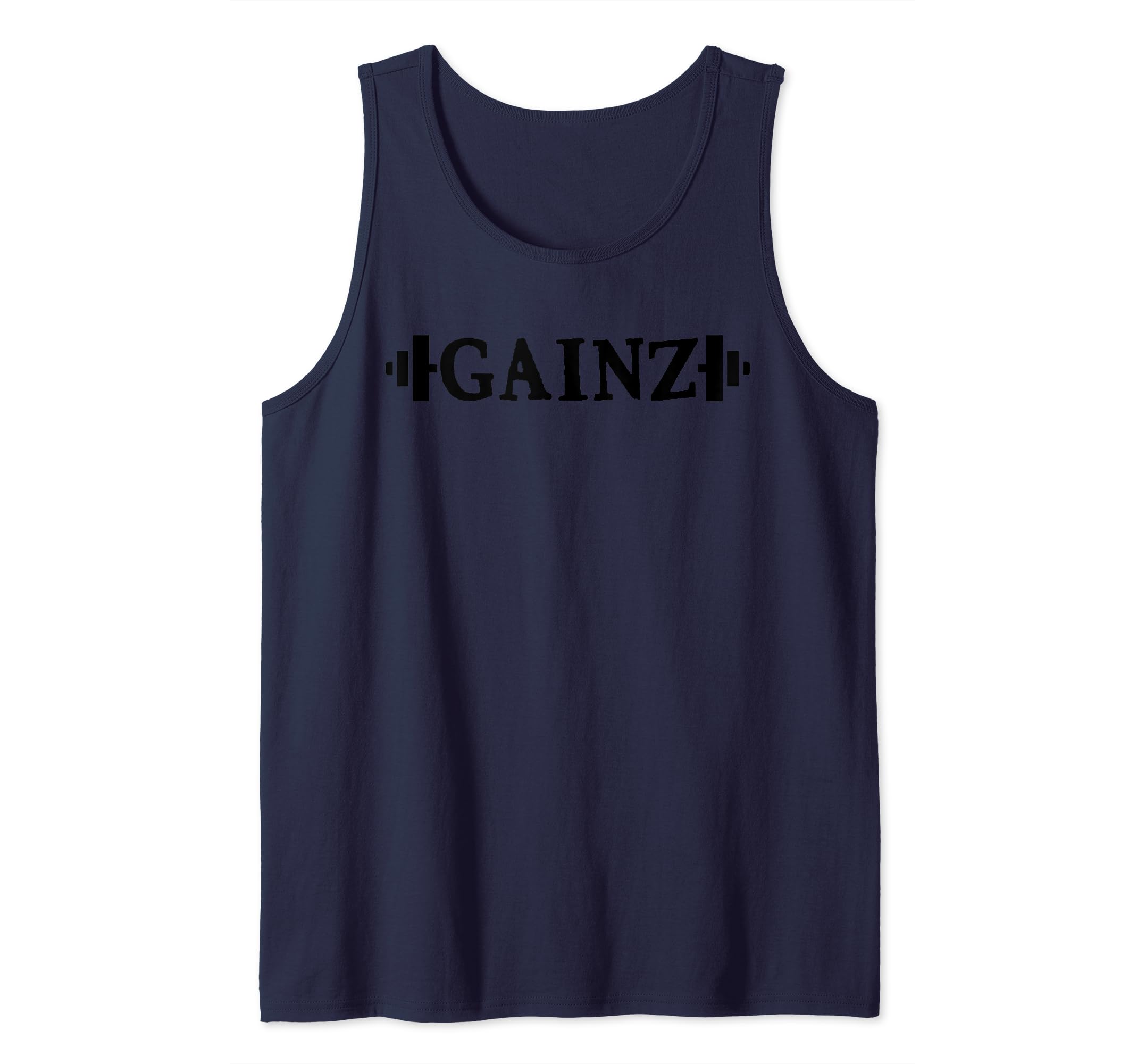 Gainz Cool Weightlifter Body Builder Gym CostumeTank Top