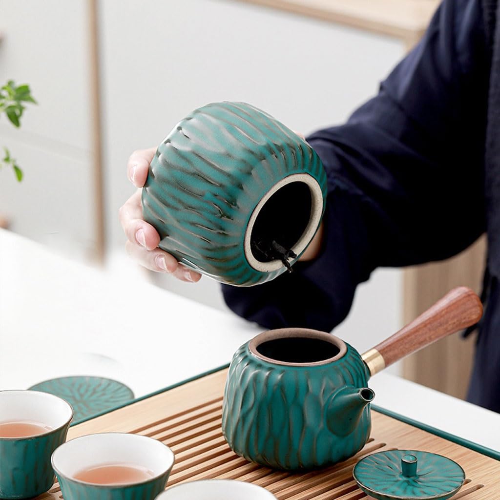 Ceramic Tea Box Retro Ceramic Chiński Styl Herbaty Puszka Do Przechowywania Herbaty Mały Wykwintny Herbata Herbata Tin Przechowywanie Herbaty Can Czarna Herbata Zielona Herbata Herbata Tin