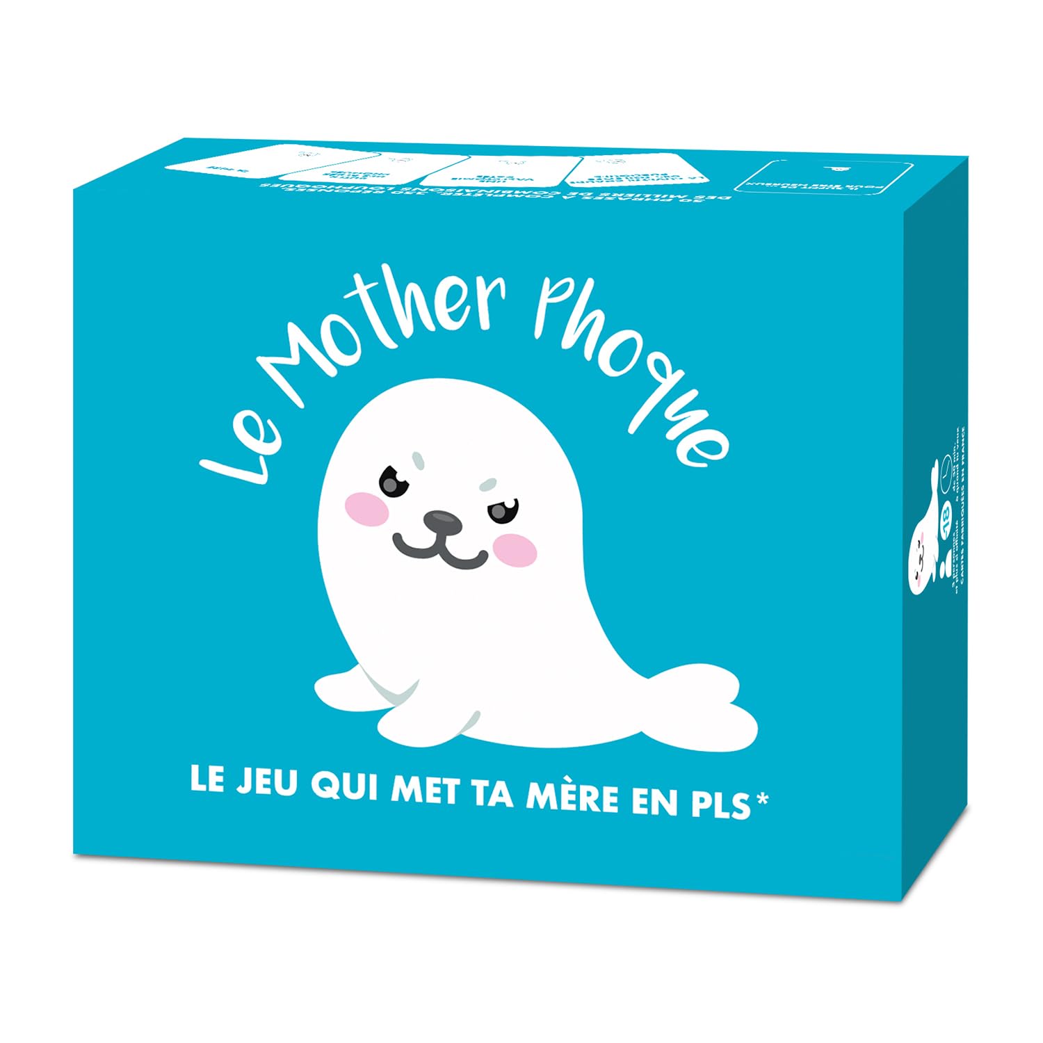 OriginalCup® Le Mother Phoque | Le Jeu Qui met ta Mère en PLS | 400 Cartes Humour Noir & Trash | Jeu de Carte | Jeu de société 100% Fun | Jeu d'Ambiance | Fabriqué en France