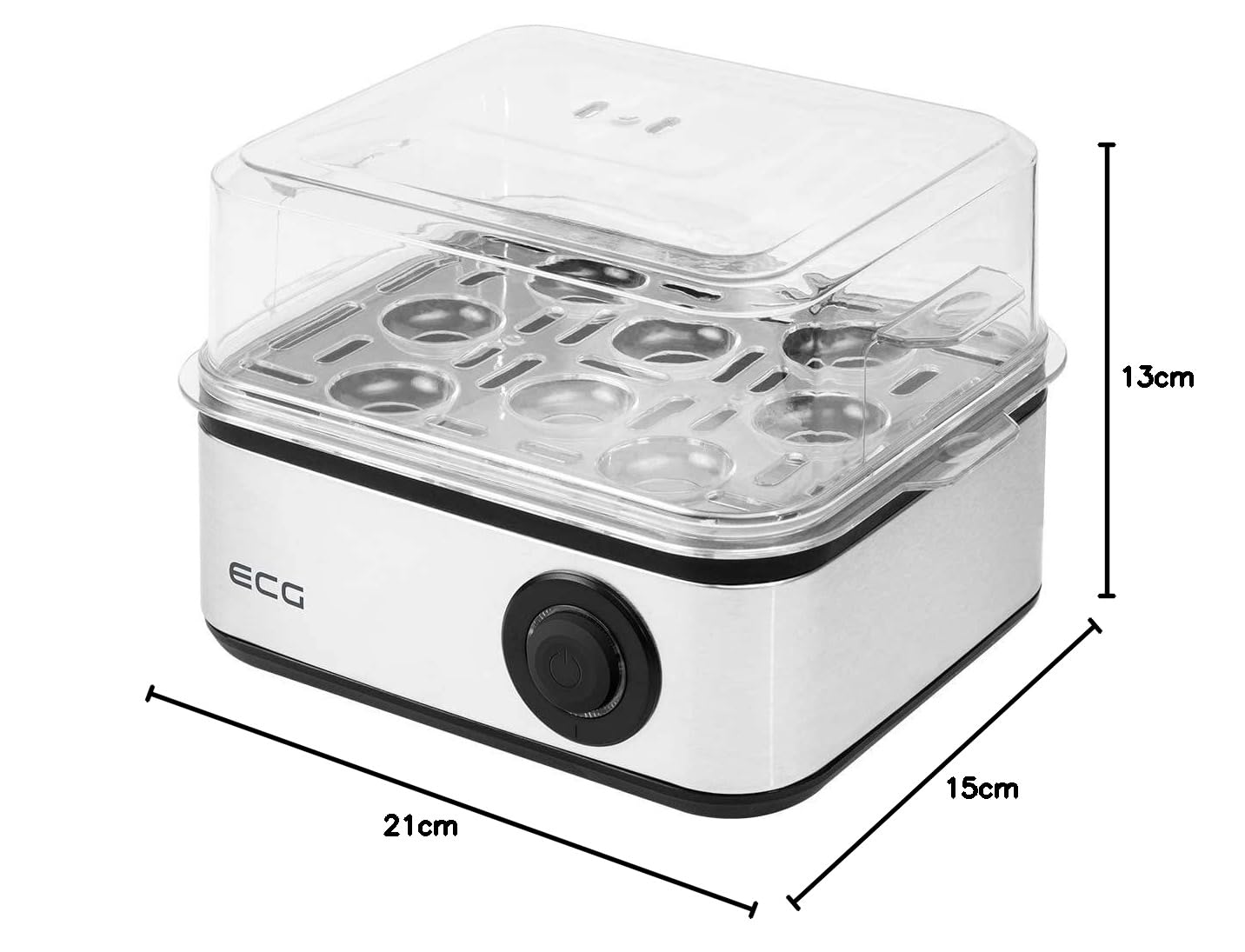 ECG UV 5080 - Hervidor de huevos