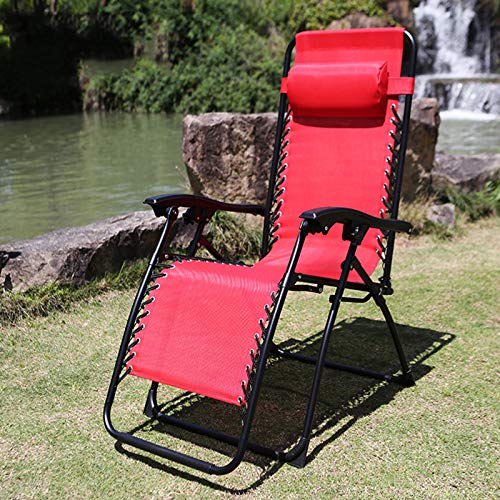home renovation Silla de Ocio Plegable al Aire Libre para Hogar, Sillas Ajustables de Gravedad Cero Ligeras, para Césped/Piscina/Jardín/Playa, Puede Soportar 150kg Cover