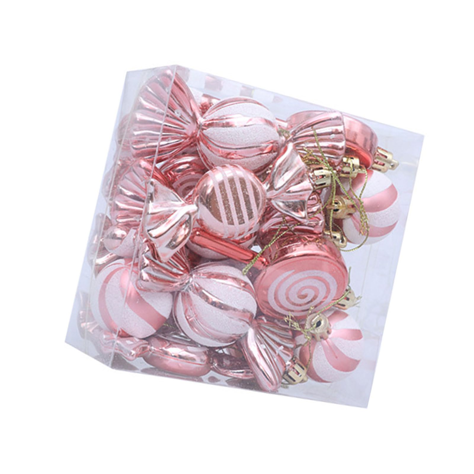 Of 18 Festival Ornament Bulk Christmas Tree Decorations Candy Theme Holiday Hanging Accent Christmas Ornament Set