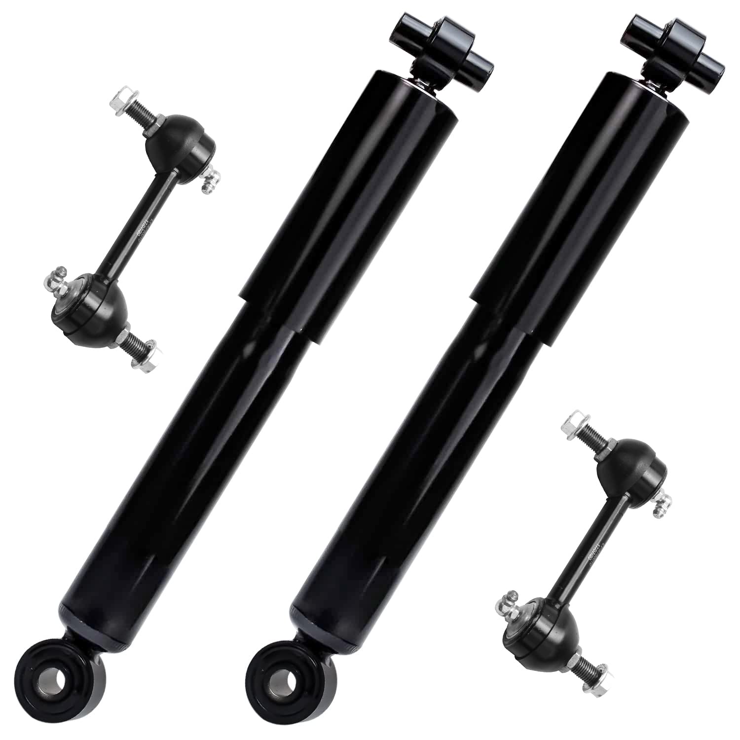 Detroit Axle - Rear 4pc Shock Absorbers Kit for 2002-2007 Buick Rendezvous