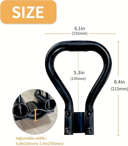 Miniatura 3 de Extensor de mango reclinable, extensor de palanca reclinable para niño perezoso, silla reclinable de acero resistente de gran tamaño, extensor de