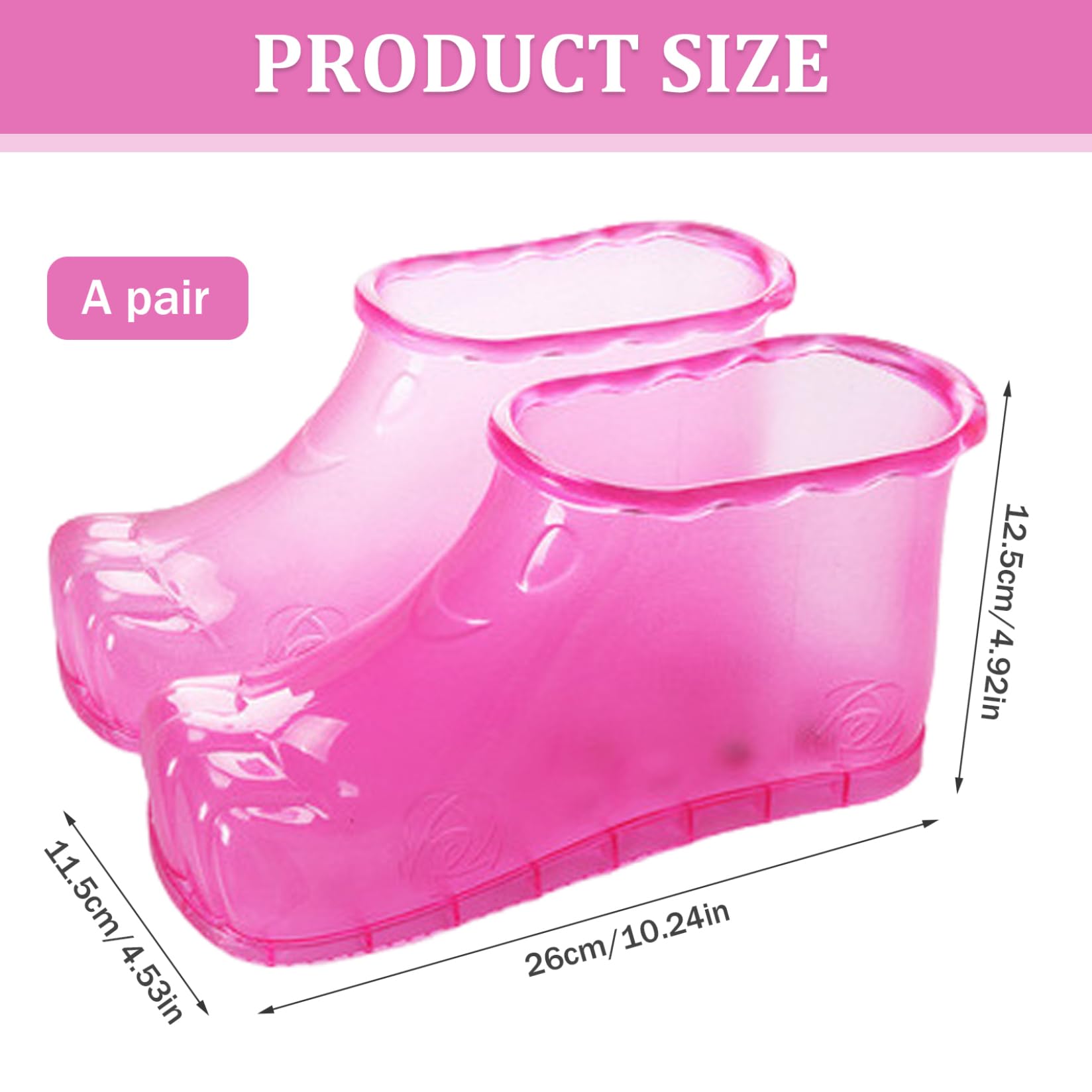 Bassin du pied pour tremper les pieds couverture complète des chaussures de bain à pied avec des points de massage faciles à utiliser le trempage portable pour se relaxer et auto-soif ..