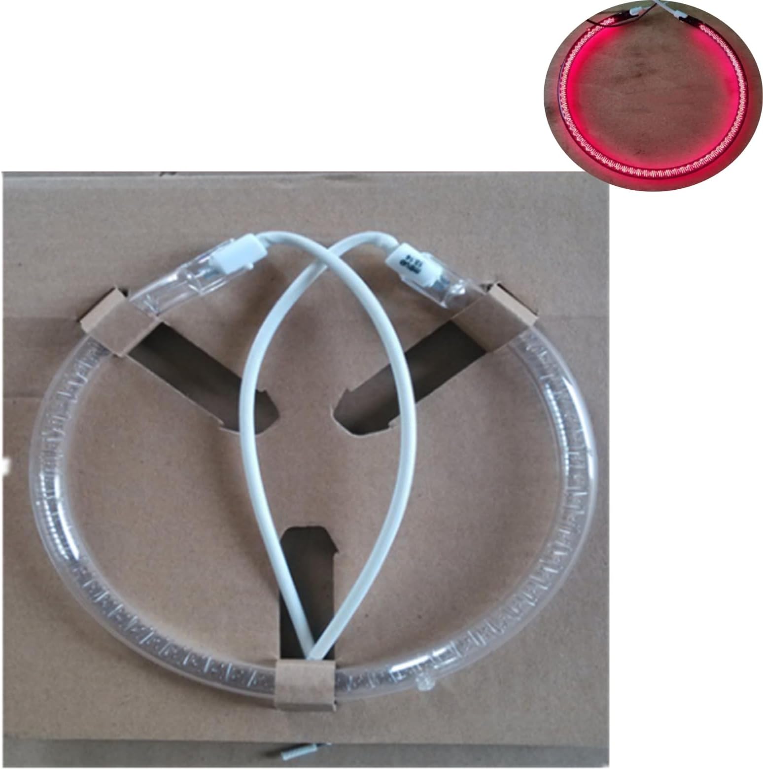NUHUi 1x Halogen Turbo Flavorwave Oven Light Bulb Lamp Heating Element Replacement Heater Round Heating Lamp110-130 V 1300W