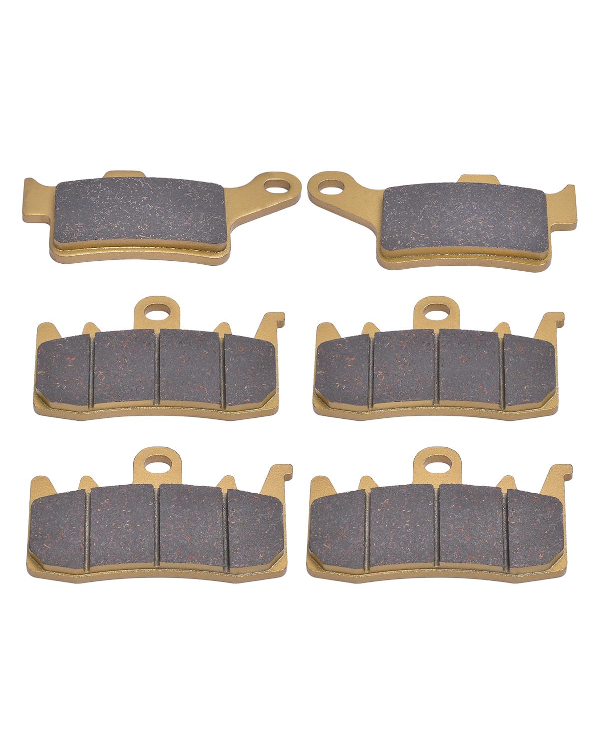 Brake Pads for Can Am Spyder RT 2013, F3 2015 2016 2017, Front and Rear Ceramic Braking Pad Set