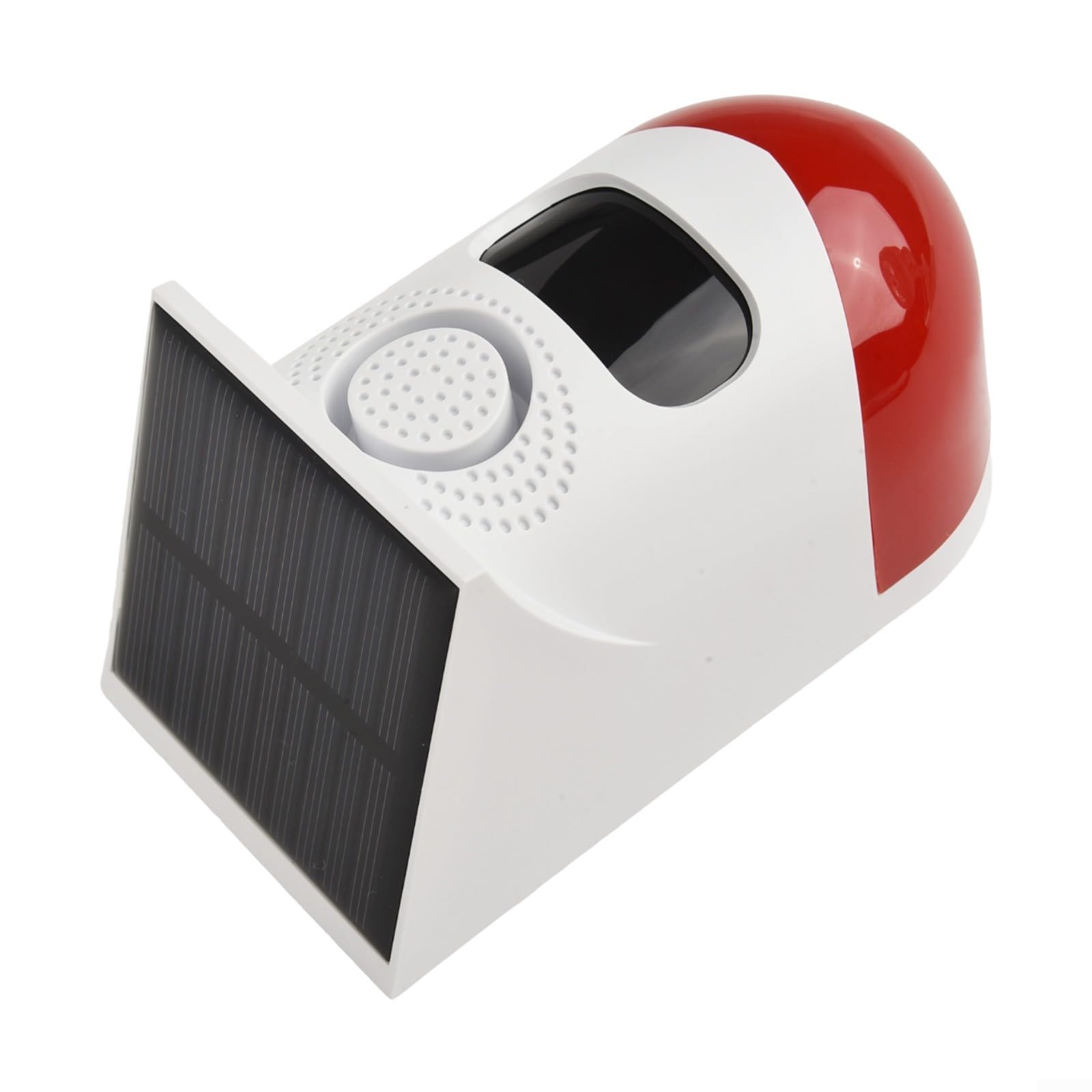 Detector de movimiento solar alarma exterior compatible con sirena tuya 120dB IP67 resistente al agua PIR sensor mando a distancia 4 modos para casa patio jardín sistema de seguridad