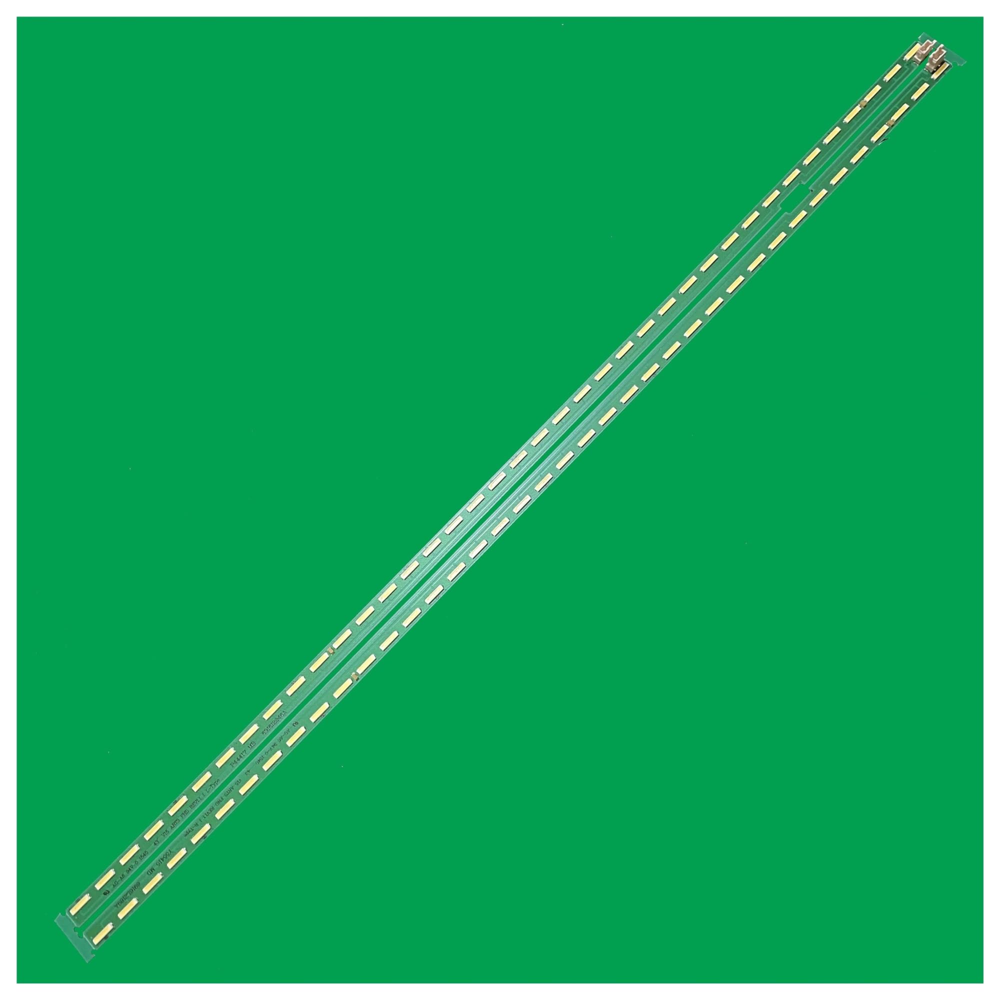 YUEZUYIOU LED Backlight Strip for 43" V15 ART3 FHD REV1.1 1 L Type R Type 43LX540S 6922L-0145A 6916L2189A 6916L2188A LC430EUE FH M3 43UF6750 43UF6800 43UF6600(1kit-2pcs)
