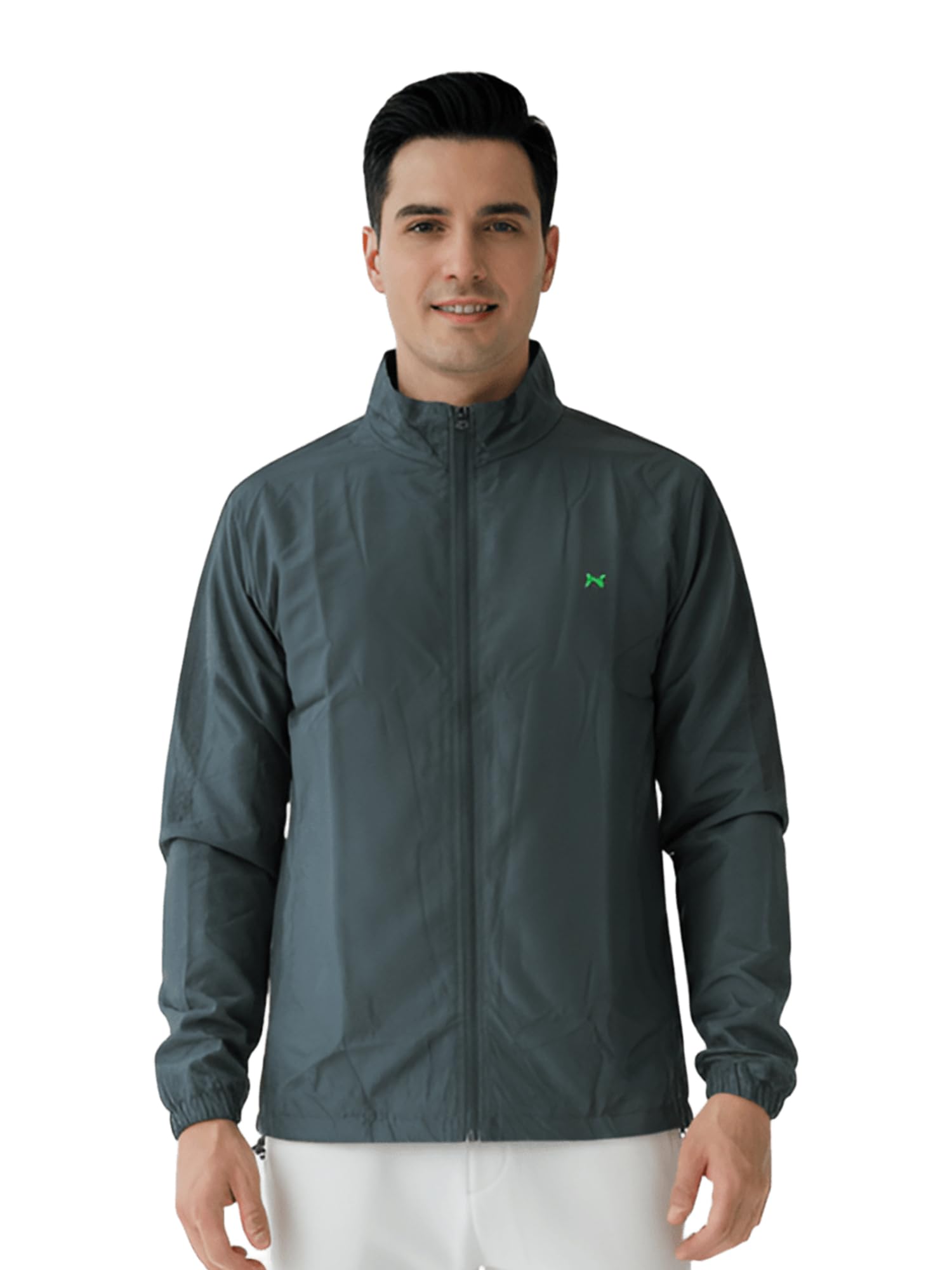 Men's Track Jacket | Breathable Polyester, Moisture-Wicking, Pockets & Elastic Cuffs | Running, Gym & Activewear-image-28