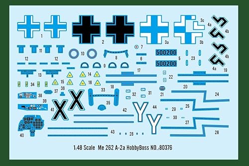 Miniatura 3 de Hobby Boss Messerschmitt Me 262 A-2a Kit de modelo