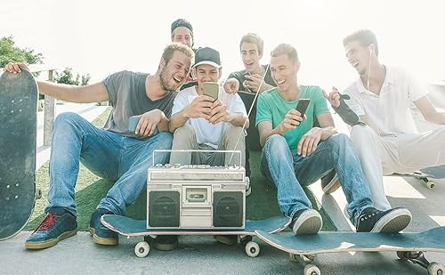 M Merkapa 31"X8" Skateboard For Adults Teens Youths Kids Beginners, 8 Layer Canadian Maple Double Kick Deck Concave Fit For Skateboarding, Cruising, Carving, Tricks (With T Tool) #TOP6