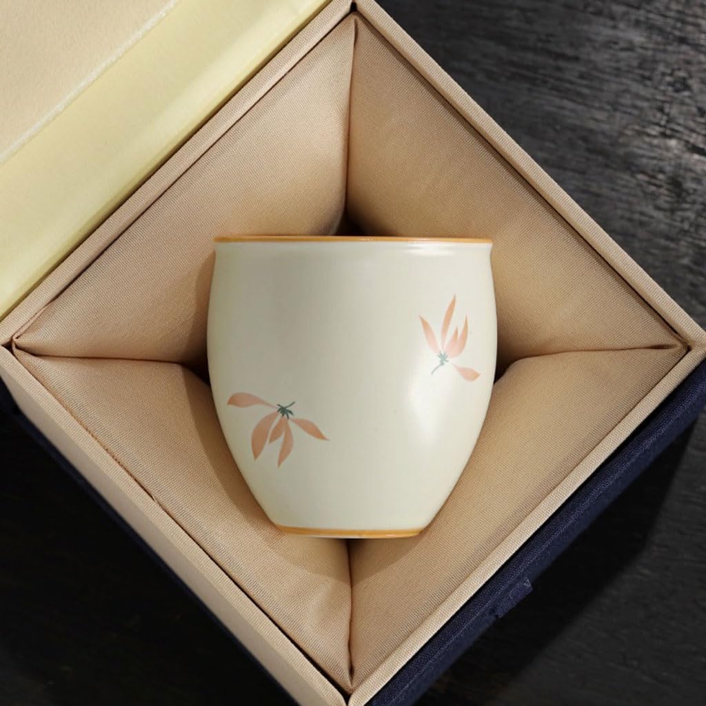 GSOUL Kungfu Tea cup Office Afternoon Tea Party Cup Ceramic Orchid Personal Host Tasting Kung Fu Set Small Tea Cups
