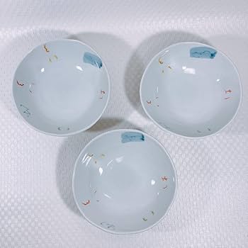 藍水　藍水窯　波佐見焼 藍水 花暦（紺）カフェボール うつわ藍水（波佐見焼） | にっ