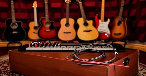 Miniatura 6 de Alomejor Pastilla piezoeléctrica para guitarra, 1 unidad, sensible debajo de la silla de montar, pastilla de puente piezoeléctrico para guitarra