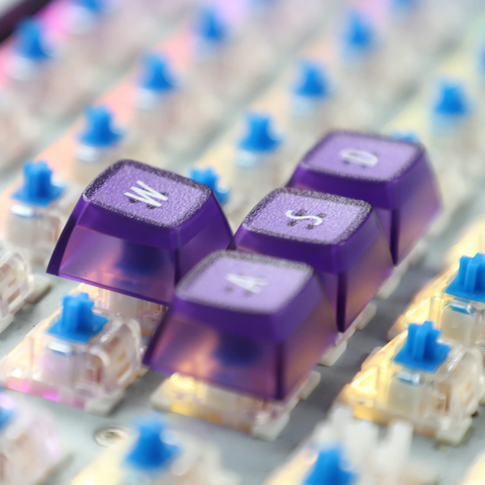 Podświetlenie RGB Ema Profile Double-Shot Keycaps 9 do akcesoriów klawiszowych do klawiatury D