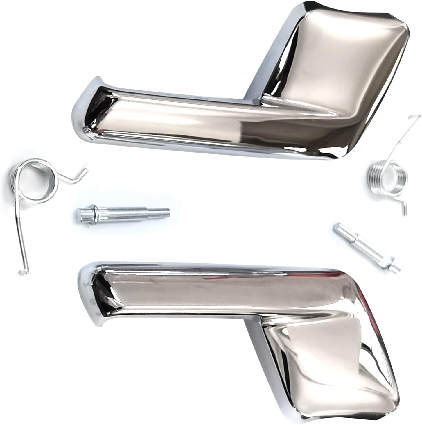 1 Pair Interior Door Handles for Ford Expedition 2003-2006, for Front or Rear Door Left & Right Side Replaces 6L1Z7821819B 6L1Z7821818B,Chrome