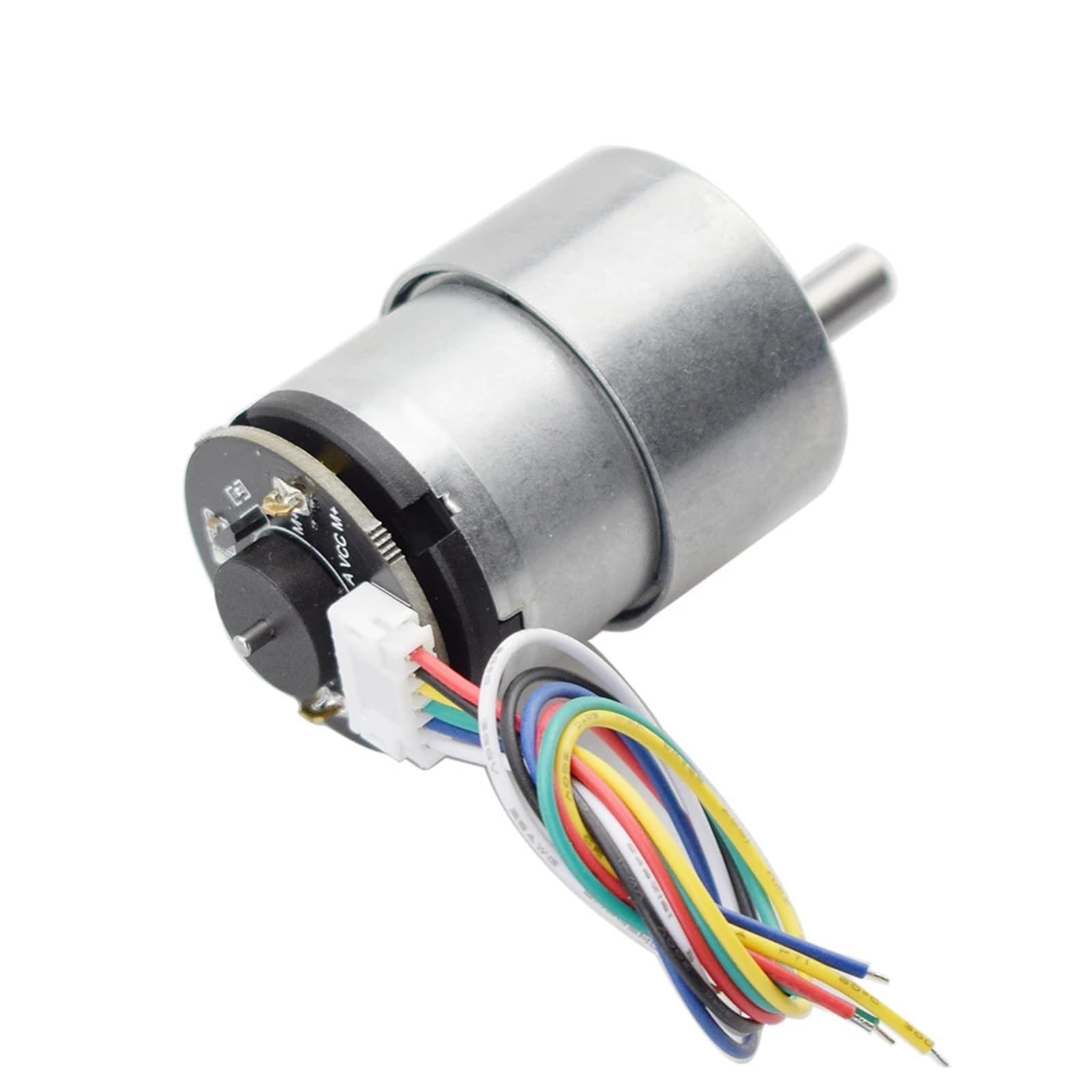 Rueda Mecanum de Carga de 20KG con Motor codificador de 12V CC for Kit de Chasis de Coche Robot DIY for Arduino Ros STM32 Raspberry Pi