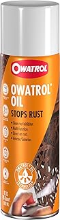 OWATROL Oil Rust Inhibitor for Metal & Paint Conditioner - Spray 10 Oz - Prevents Corrosion, Enhances Paint Adhesion, Smooth Application, Heat-Resistant, Ideal for Metal, Wood & Industrial Machinery