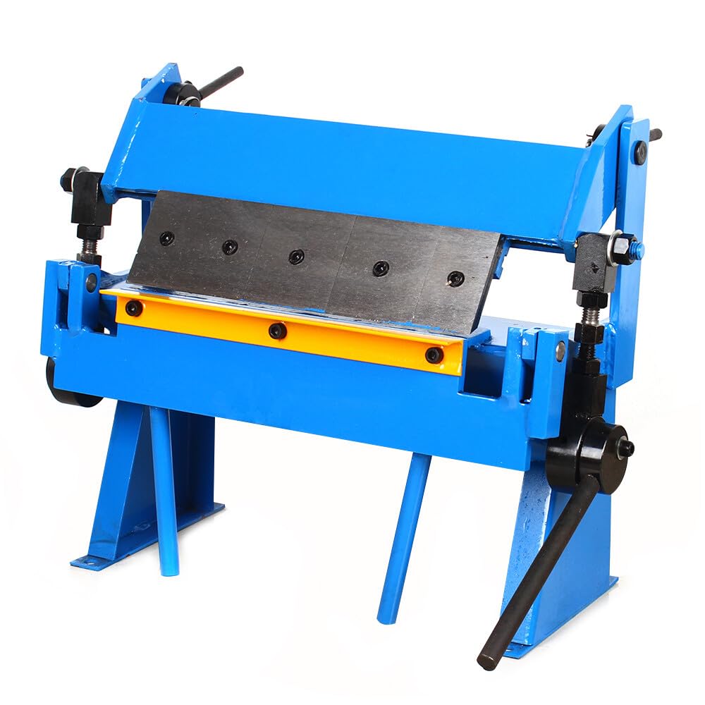 Manuelle Abkantbank 0–135° Biegewinkel, Blechbiegemaschine aus Eisen mit Spritzguss-Oberfläche, 305mm Biegebreite & 1mm Biegedicke, Ergonomischer Griff mit Feststellblock für Werkstatt & Haushalt