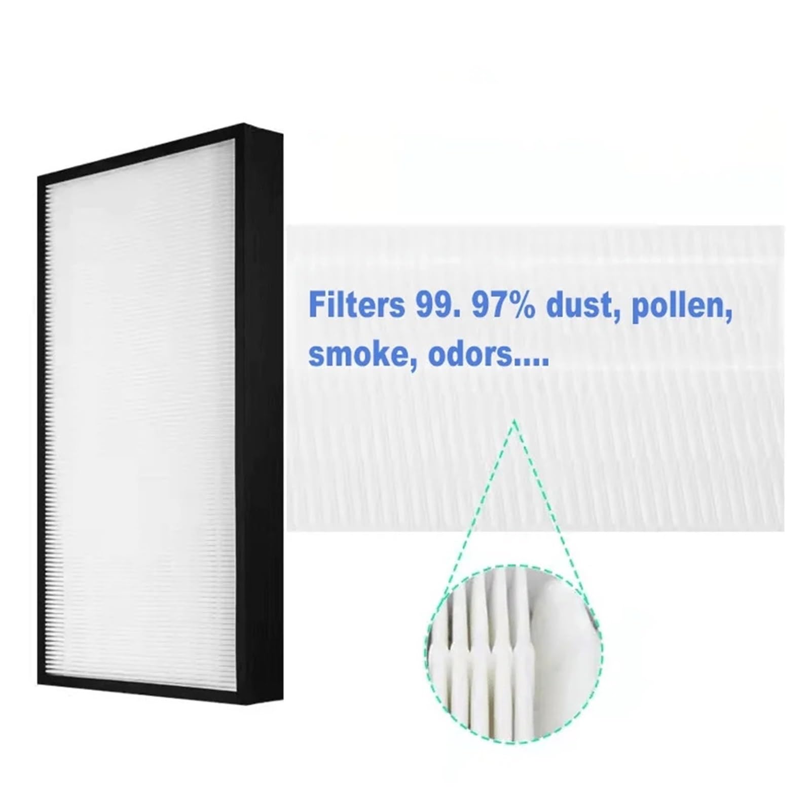 Filtr Węglowy HEPA FZ-A50HFE FZ-A50DFE Wymienny Oczyszczacz Powietrza, Compatible With Sharp, KC-A50E KC850E KC-C100E KC-A50T KC-850T KC-C100T, Filtr Siatkowy Sitko(1 set of humidifier filter)