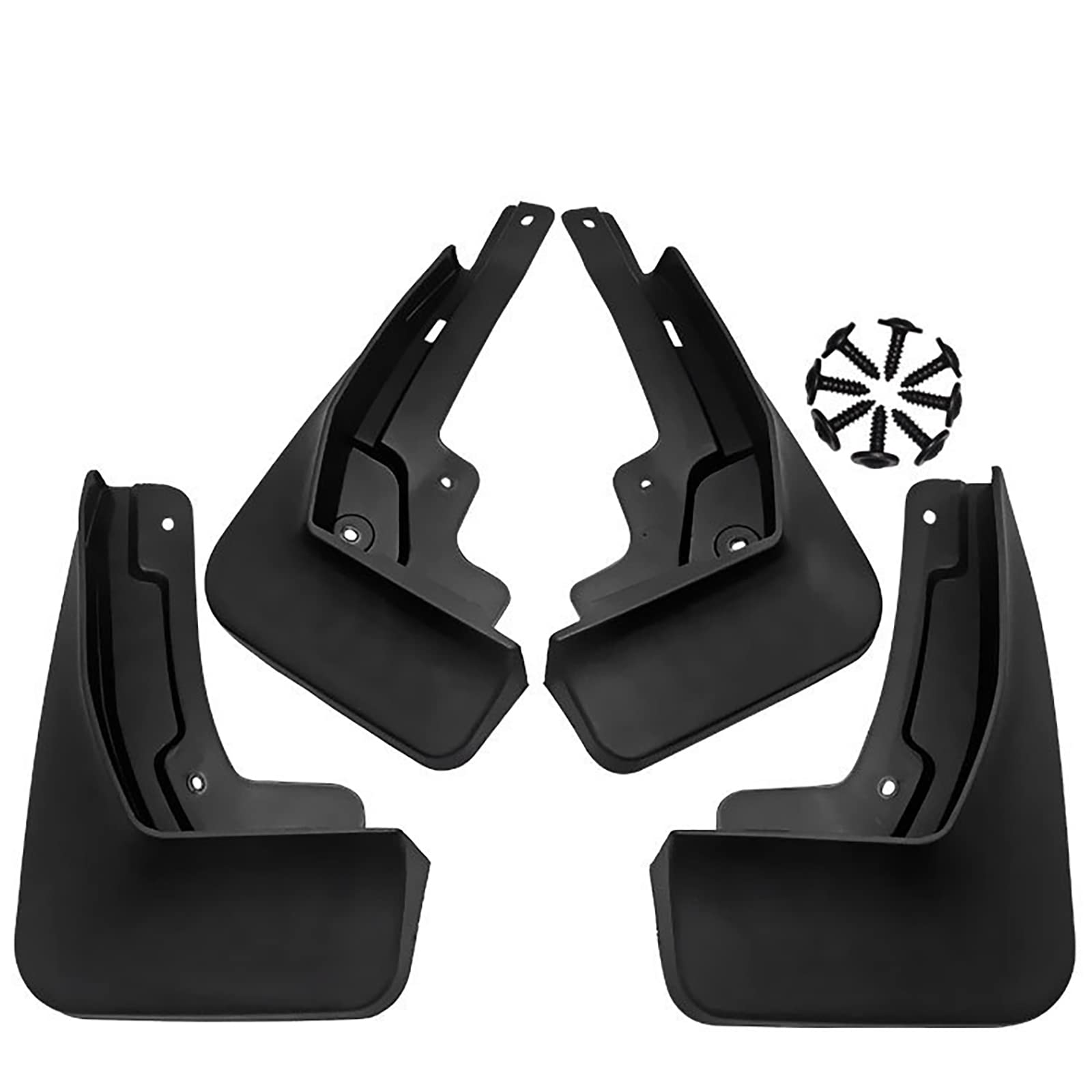 Garde-boue ABS injecté JONASC compatible Chevrolet Blazer 2019-2020, kit 4 pièces