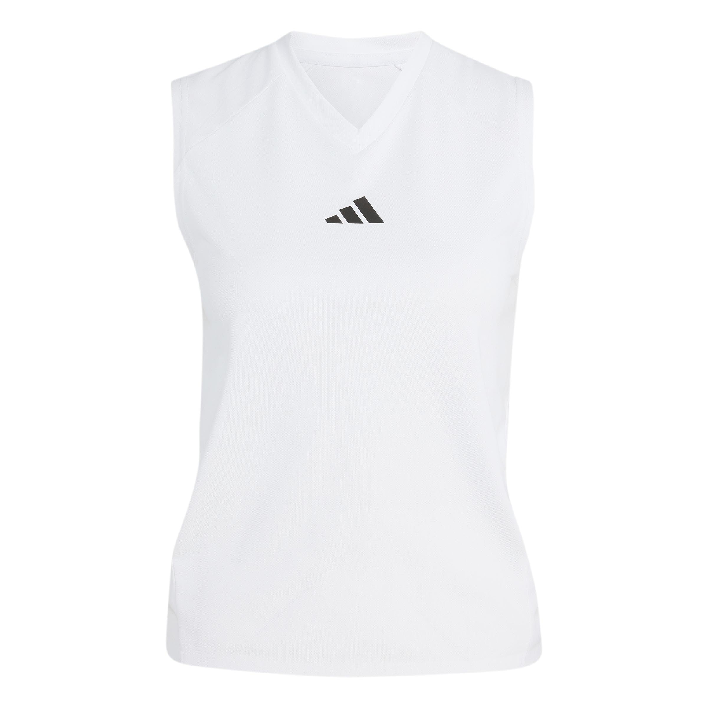 adidas Women's Climacool Tennis Match Tank Pro Shirt, White, XS