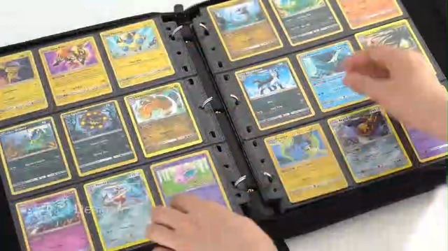 Amazon.com: Trading Card Binder 4 Pocket, GERMUN PU Cover Card