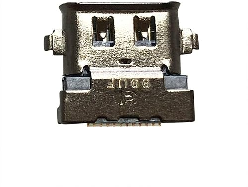 Miniatura 2 de Zahara Enchufe de alimentación CC USB tipo C de puerto de carga de repuesto para Lenovo ThinkPad X280 T480S T490 T590 / X1 Carbon 6ª generación