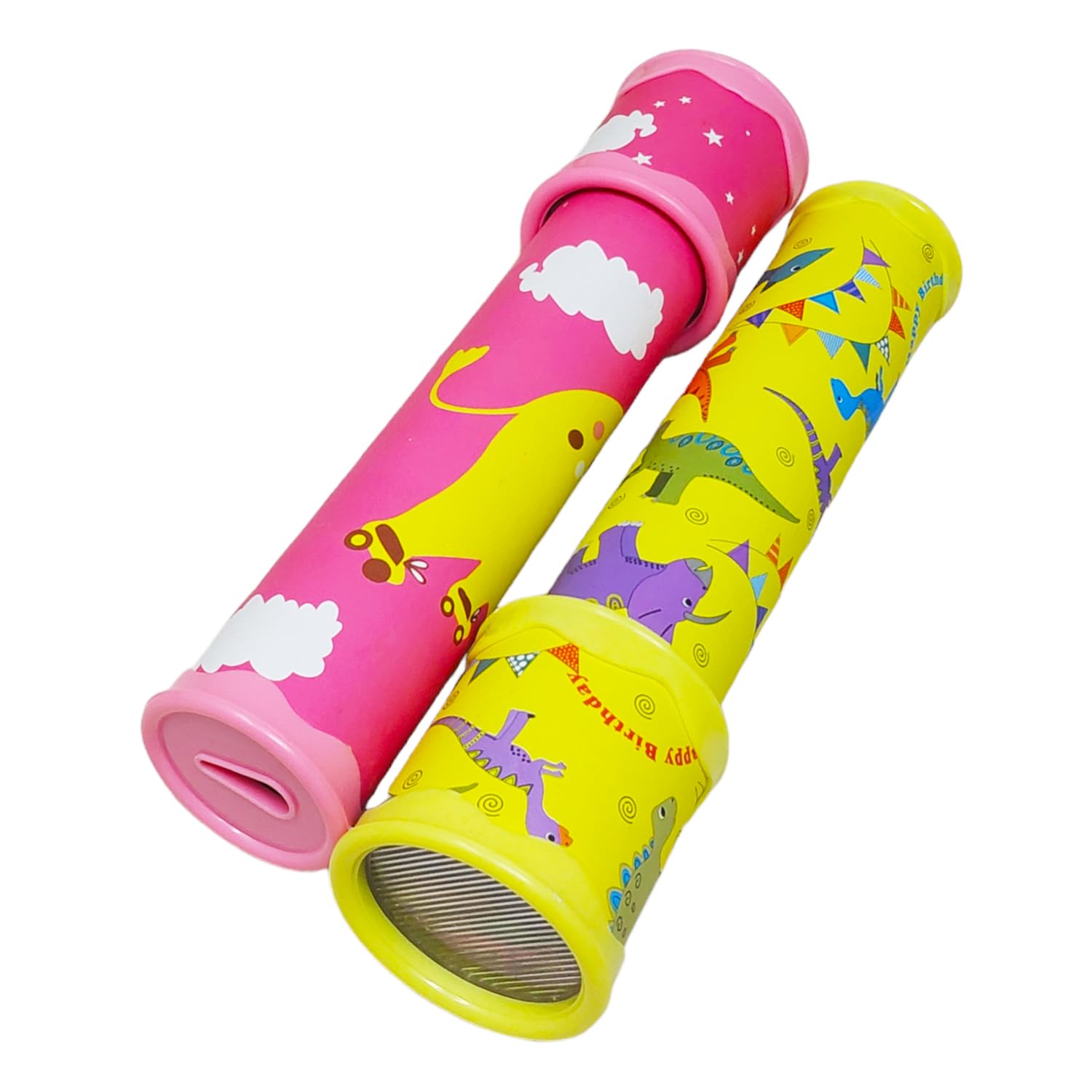 PARTEET Birthday Party Return Gifts - Pack of 2 Pcs Fun Magic Kaleidoscopes, Children Educational Science Toy (Multicolour)