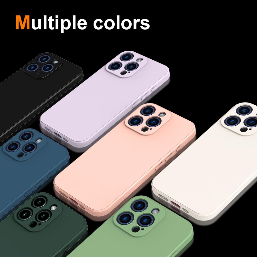 Bokoo IPhone 16 Pro Case, Slim Thin Ultra Flexible Silicone