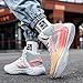 Bacury Women’s Basketball Shoes Breathable Non Slip Sneakers Lightweight Fashion Outdoor Sports Shoe Pink Size 7.5