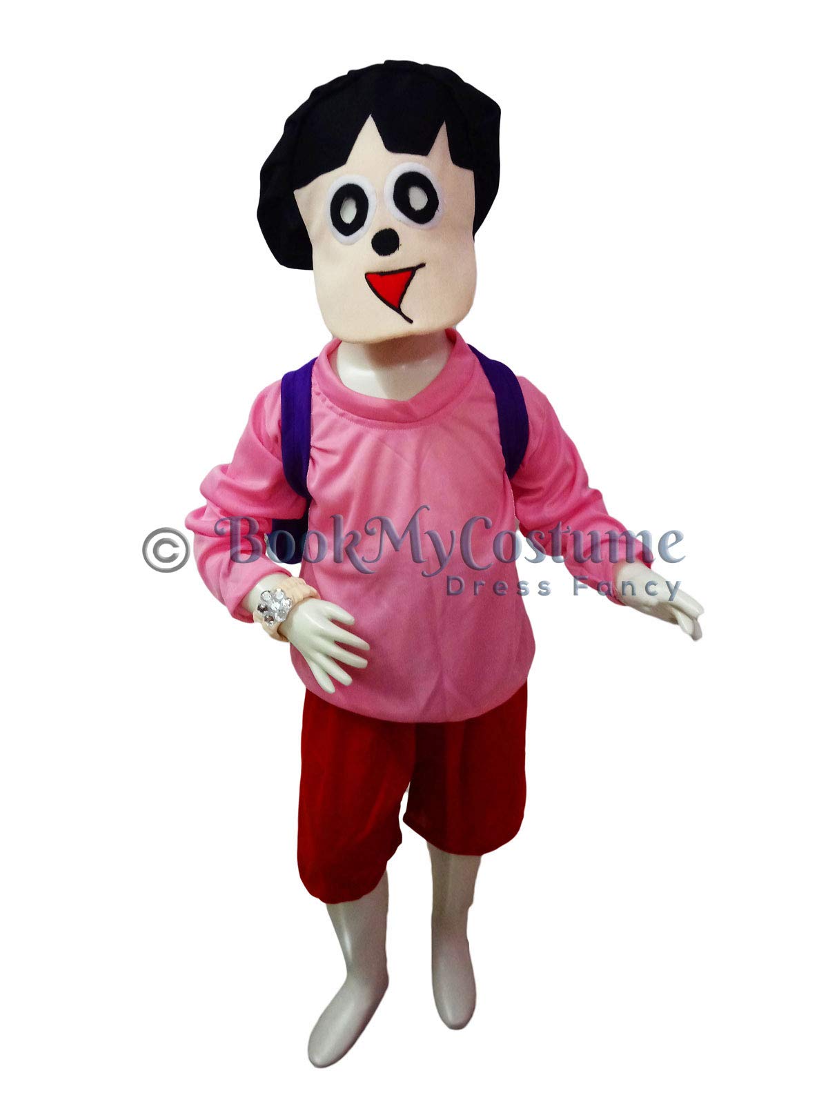 BookMyCostume Explorer Dora American Mexican Cartoon Kids Fancy Dress Costume for Girls 3-4 years